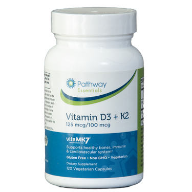 Vitamin D3 + K2 125MCG/100MCG